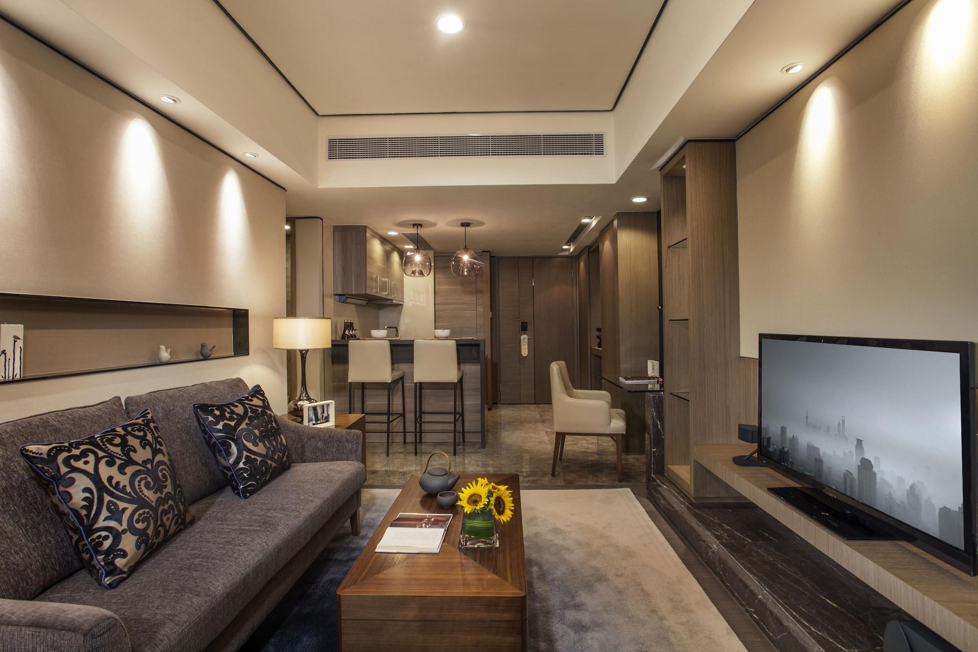 Appartement Ascott Ifc Canton Extérieur photo
