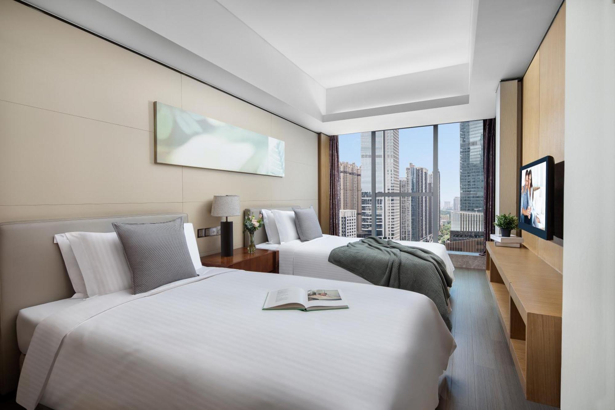 Appartement Ascott Ifc Canton Extérieur photo