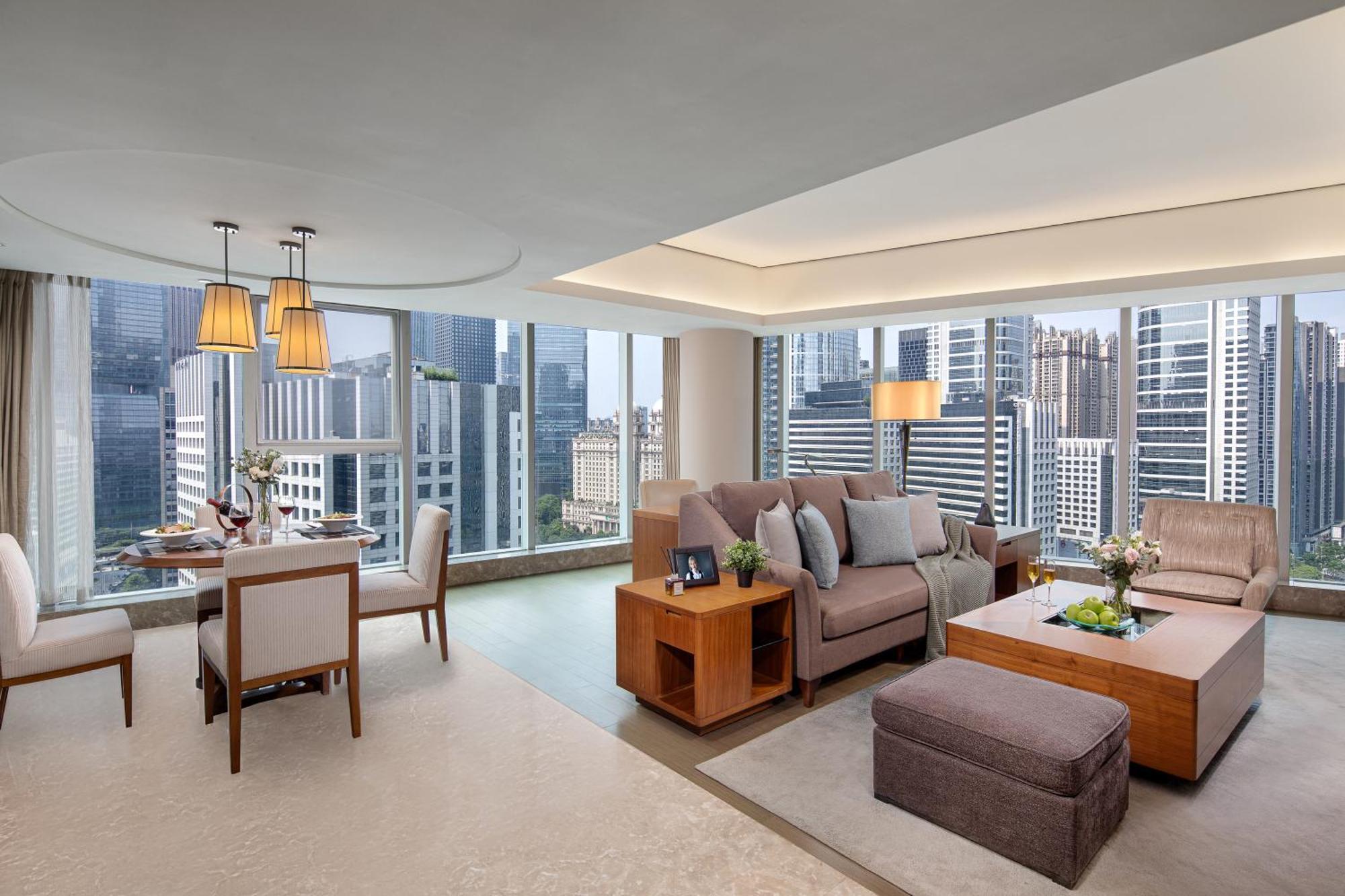 Appartement Ascott Ifc Canton Extérieur photo