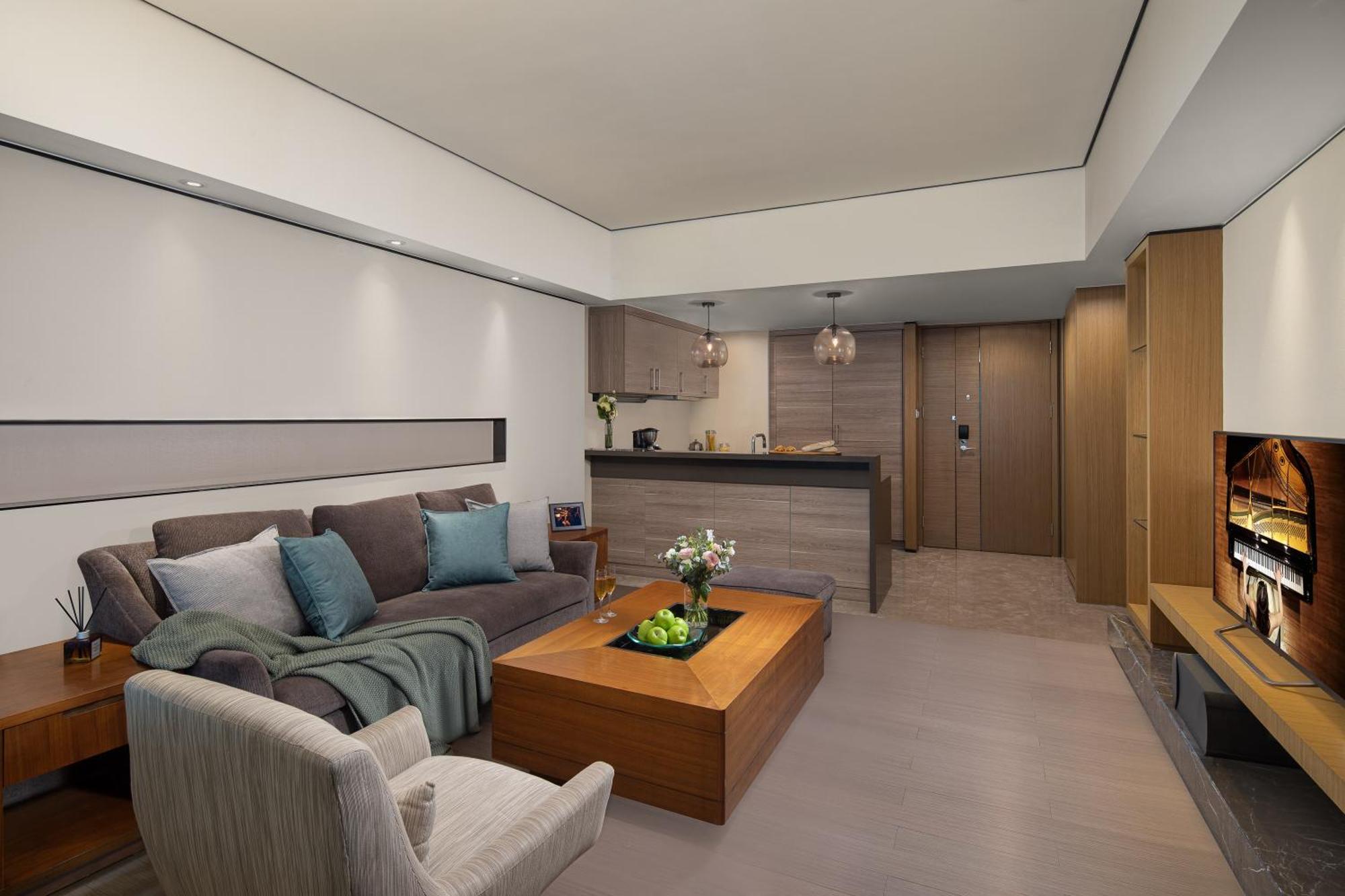 Appartement Ascott Ifc Canton Extérieur photo