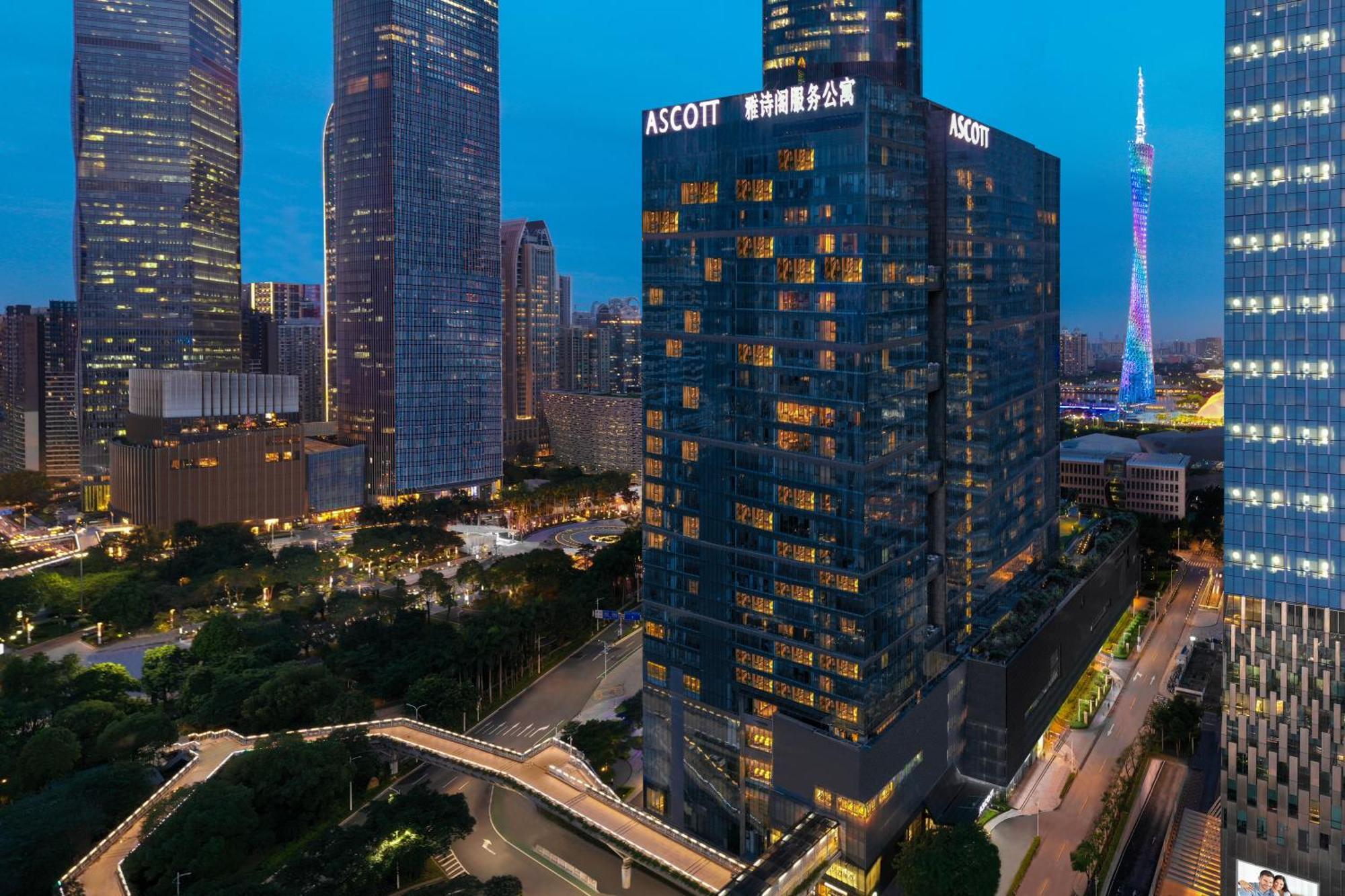 Appartement Ascott Ifc Canton Extérieur photo