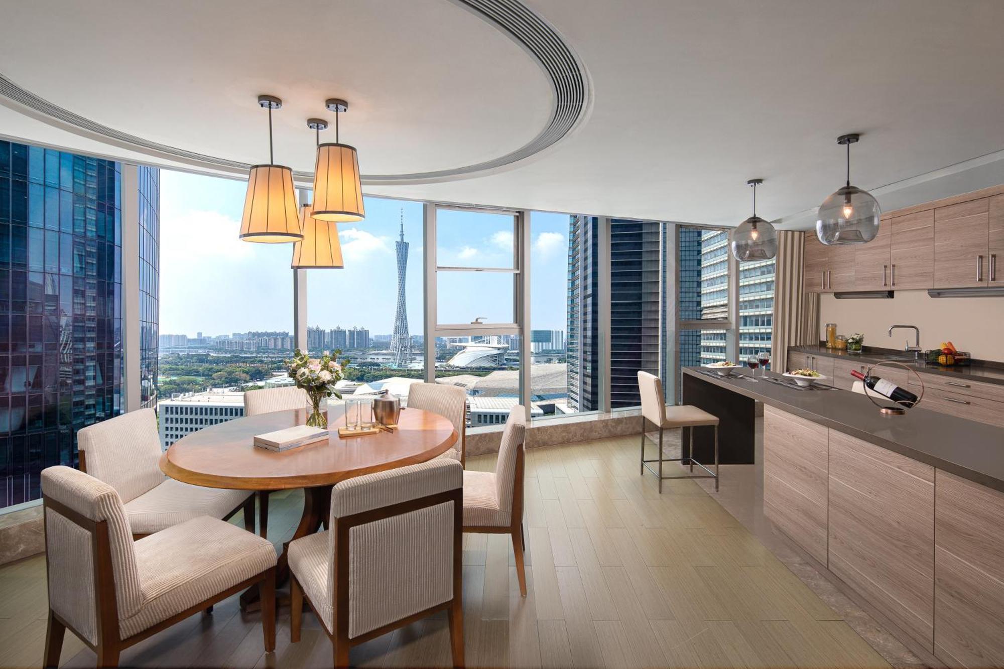 Appartement Ascott Ifc Canton Extérieur photo